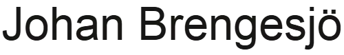 Johan Brengesjö Logo